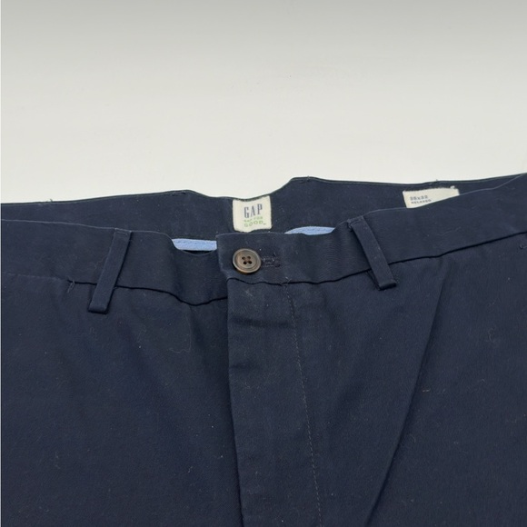 Gap Pants Men 36x32 Relaxed Dark Blue Chino Straight Pants - Picture 3 of 13